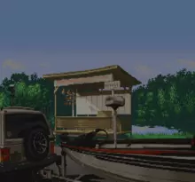 Image n° 1 - screenshots  : Jimmy Houston's Bass Tournament U.S.A.